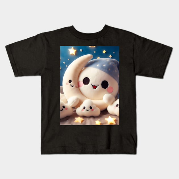 Discover Adorable Baby Cartoon Designs for Your Little Ones - Cute, Tender, and Playful Infant Illustrations! Kids T-Shirt by insaneLEDP